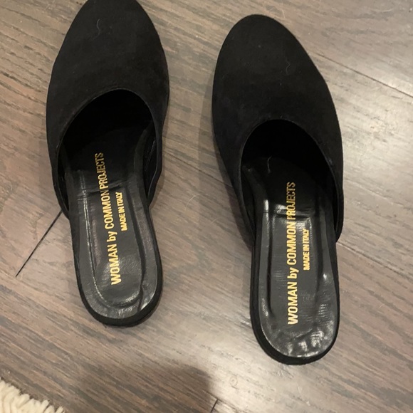 Common Project suede black mules. - Picture 5 of 7
